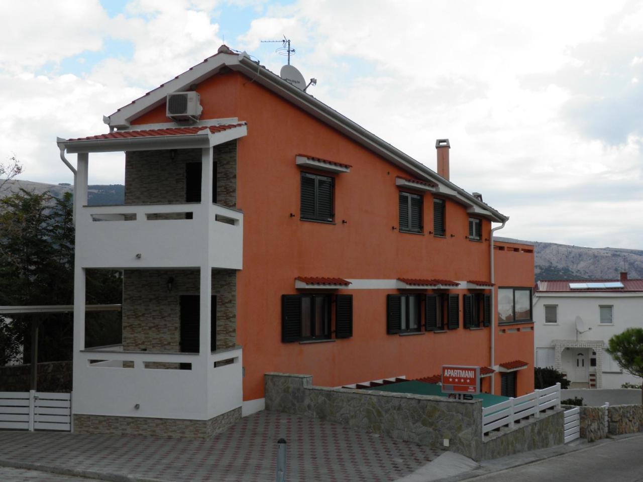 Apartments Pintar Zarok Baška Exteriör bild
